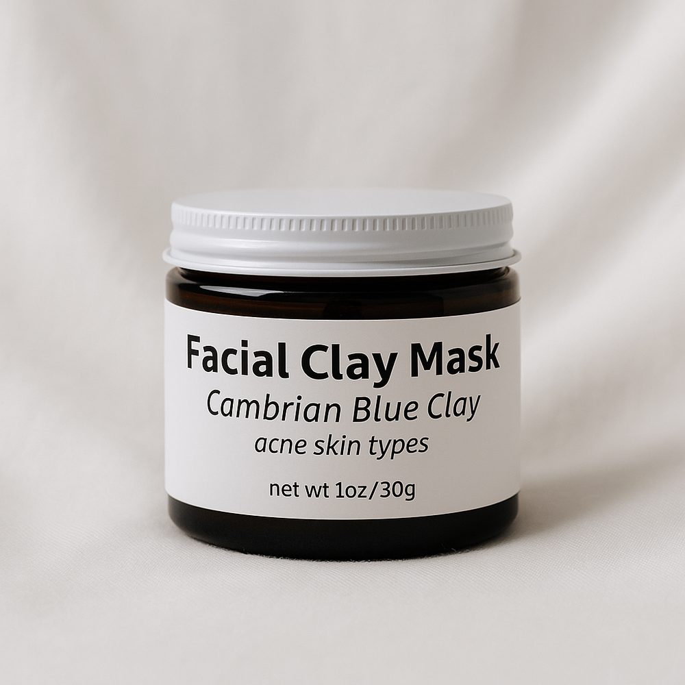 Natural Facial Mask | Blue Cambrian Clay Mask