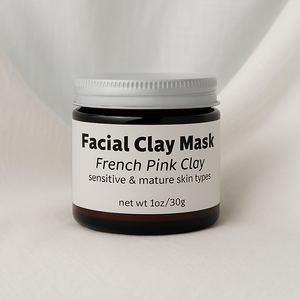 Natural Facial Mask | French Pink Clay