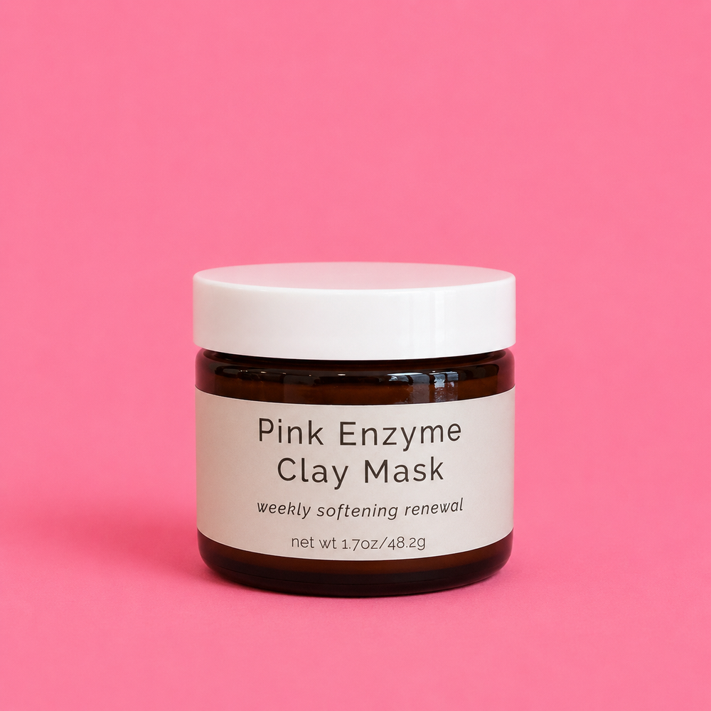 Pink Enzyme Clay Mask