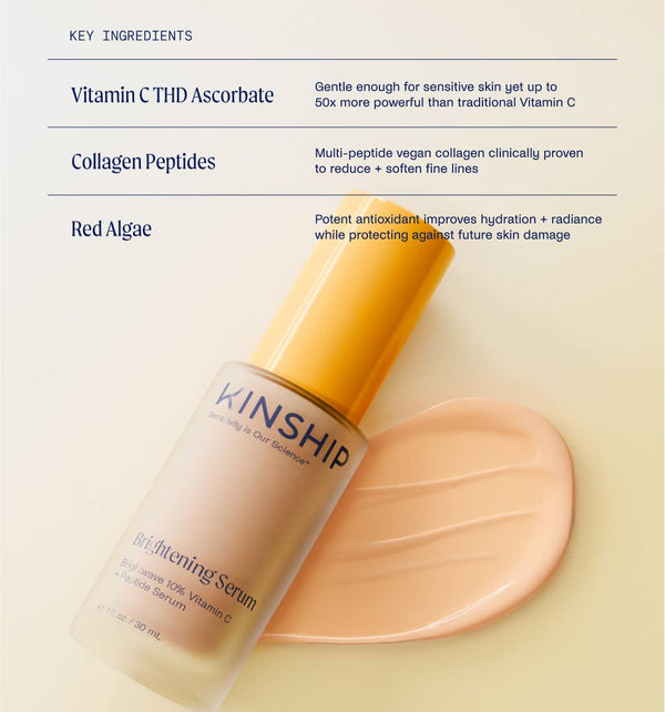 Brightwave 10% Vitamin C + Peptide Brightening Serum